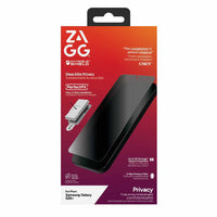 ZAGG Protection D'écran InvisibleShield Glass Elite 2-Way pour Samsung Galaxy S26+-Protection de la vie privée : Le filtre de confidentialité bidirectionnel assure une confidentialité plein écran, quel que soit l’angle de vue