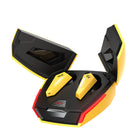Hecate by Edifier - GX07 True Wiress Active Noise Canceling Gaming Earbud with RGB Lighting - Jaune-Une conception unique avec des effets d'éclairage RVB rehausse votre ambiance de jeu