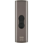 Transcend - SSD portable USB-C ESD330C - 2 To - Brun-Le ESD330C est fabriqué avec un alliage de haute qualité incroyablement durable, qui protège vos données où que vous alliez.