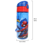 Danawares - Bouteille d'eau Marvel Spider-Man à bouchon poussoir – 500 ml-Durable et léger