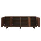 Modway - Knox 71 pouces Meuble TV, Noyer-8