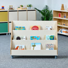 Beleduc Furniture - étagère Bisa - pour enfants à 3 niveaux  - naturel-Livré avec 2 jeux de pieds pour offrir 2 options de hauteur