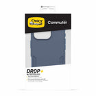 OtterBox - Coque Commuter avec MagSafe pour iPhone 16 Pro - Bleu ciel-Renforts autour de la caméra pour la protéger des impacts violents