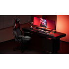 Blacklyte - Chaise de jeu ergonomique à dossier haut Kraken Pro - Noir-9