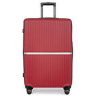 Air Canada - Bagage de soute rigide Laurentian de 28 po - roulettes pivotantes à 360 degrés - rouge-Le grand bagage de soute offre un espace de rangement généreux pour les voyages prolongés