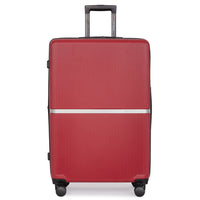 Air Canada - Bagage de soute rigide Laurentian de 28 po - roulettes pivotantes à 360 degrés - rouge-Le grand bagage de soute offre un espace de rangement généreux pour les voyages prolongés