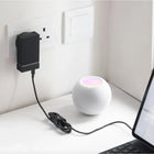 Native Union - Belt USB-C to USB-C 1.2m Cable - Cosmos Black-Amélioré pour la Terre grâce à une construction innovante et respectueuse de l'environnement: tressage en PET 100% recyclé, boîtier en TPU 100% recyclé et bracelet en cuir reconstitué à 75% recyclé