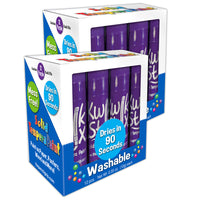 Kwik Stix - TPG60050-2 Bâtons de peinture à la tempera solide - paquet de couleur unique - violet - 12 par paquet - 2 paquets-Bâtons de peinture Kwik Stix individuels pour ceux que vous utilisez le plus !
