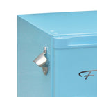 Frigidaire - Réfrigérateur bar rétro avec ouvre-bouteille sur le côté - 1,6 pi ca - Bleu-La tablette en treillis métallique ajustable vous permet de personnaliser votre réfrigérateur pour répondre à vos besoins d’entreposage de nourriture