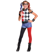 Rubies - Costume de Harley Quinn de luxe pour enfant - Moyen-Donnez vie à votre personnage préféré ou à votre idée de déguisement