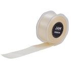 JAM Paper - Ruban de satin double face - 1 1/2" de large x 25 m - Ivoire-Taille : 1,5 po x 25 mètres