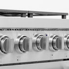 Kucht - 24 po Série KFX-X Cuisinière Pro Style au gaz naturel - Acier inoxydable-13