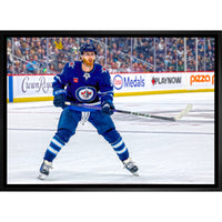Kyle Connor Winnipeg Jets - Toile encadree - 31" x 22"-Impression sur toile de qualité supérieure avec bordures enveloppées