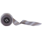 JAM Paper - Ruban de satin double face - 1 1/2" l x 25 m - Argent-Quantité : Rouleau vendu à l'unité
