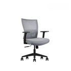 Kopplen - Chaise De Bureau Ergonomique Avec Support Lombaire - Gris-Soutien lombaire réglable et dossier inclinable.