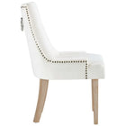 Modway - Pose Performance Velvet Chaise à manger - Ivoire-Rembourrage en mousse dense pour le confort