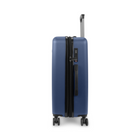 Bugatti - Bordeaux valise rigide à roulettes pivotantes – 26 po – Marine-Intérieur doublé avec panneau de séparation, poches pratiques et sangles de serrage pour garder le contenu organisé et en place