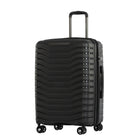 Air Canada - Jasper Valise Rigide Pivotante de 24 po - Noir-Construit en matériau Polypropylène durable et léger