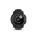 Garmin - Instinct 3 - 45 mm, solaire, édition tactique, noir avec bracelet noir-LAMPE DE POCHE INTÉGRÉE - Une lampe de poche LED intégrée avec intensités variables et modes stroboscopiques vous offre une meilleure visibilité en extérieur et un éclairage pratique en cas de besoin. Disponible dans toutes les tailles.