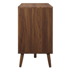 Modway - Transmit 47 po Commode, Blanc noyer-Façades des tiroirs en laque blanche