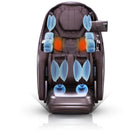 iComfort - Fauteuil de massage 4D - Tout brun-Rouleau de massage pour les pieds