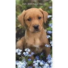 DateWorks - Planificateur de poche mensuel Chiots 2025-2026 - 3,5 po x 6,5 po - Anglais-Juin 2024 - Décembre 2026