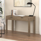 Hudson&Canal - Bureau Lonsdale 48'' - Chêne gris vieilli-Dimensions du produit : 22" L x 47,5" l x 30" H