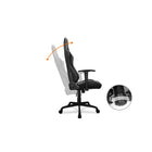 Cougar - Chaise de jeu inclinable et pivotante Armor Elite - noir et or-Angle de dossier réglable jusqu'à 160 degrés