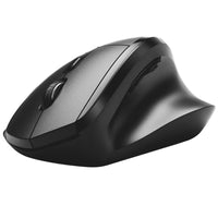 Microcad - Souris ergonomique sans fil S30-Design Élégant et Confort : Présente une disposition complète et noire pour une frappe confortable et efficace.