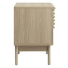 Modway - Render Table de chevet, Chêne-Construction durable en panneaux de particules