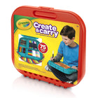 Crayola - Créer et transporter un étui-Plus de 75 pièces
