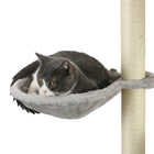 PawHut - Étagère murale pour chat avec poteau à griffer, balles de jeu, plateformes, hamac-Convient aux chats jusqu'à 11 lb (5 kg) 