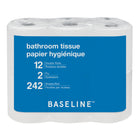 Baseline - Papier hygiénique - 242 feuilles par rouleau - 48 rouleaux-Texture ultra douce pour un confort optimal
