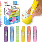 Kwik Stix - TPG679-3 Bâtons de peinture à la tempera édition de Pâques - couleurs pastel - 6 par paquet - 3 paquets-Pas besoin d'eau