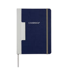 Cambridge - Carnet Recy Penloop - 8" x 6" - Marine-Papier postconsommation (PCW) 70 g/m2 100 % recyclé