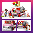 LEGO - Friends Le camion à pizza-Accessoires : table, boîte à pizza, garnitures, menu, téléphone et plus encore