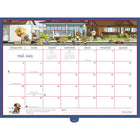 MotherWord - Ultime calendrier familial de luxe pour réfrigérateur 2024-2025 - 18 po x 13 1/2 po - français-Aimants super puissants pour le fixer sur le réfrigérateur
