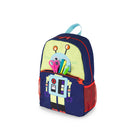 Bondstreet - sac à dos pour ordinateur portable 14" pour enfants - imprimé robot-Une poche frontale zippée pour un accès rapide aux petits objets