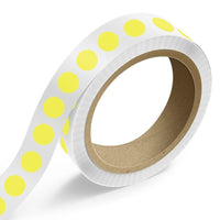 JAM Paper - Rouleaux d'étiquettes standard - Burst - joint de 1 -875 pouce - jaune fluo - 125 étiquettes/rouleau-Couleur : Jaune fluo | Faites ressortir votre courrier avec des étiquettes d'adresse d'expédition colourées.