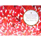 Rosedale Gold - Cartes De souhaits De La Saint-Valentin 5-1/2 po x 8 po / Enveloppes - Paquet de 6 - Beaucoup de Coeurs-Imprimées sur un papier de qualité non couché
