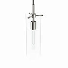 Modway - Skylark Lumière suspendue - Nickel poli transparent-Classé humide