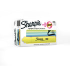 Surligneurs Sharpie à réservoir à encre liquide, pointe biseautée – jaune – Paquet de 12-Glisse en douceur pour un surlignage uniforme.