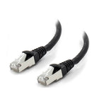 ALOGIC - Câble réseau blindé 10 GbE CAT6A LSZH noir 5 m-Performances évaluées pour une bande passante de 750 MHz