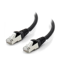ALOGIC - Câble réseau blindé 10 GbE CAT6A LSZH noir 5 m-Performances évaluées pour une bande passante de 750 MHz