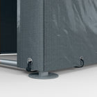 Outsunny abri portable 5,2 pi x 7,2 pi-Grande porte zippée pour un accès facile
