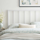 Modway - Tatum Tête de lit Queen - Blanc-Style moderne contemporain