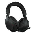 Jabra - Casque stéréo Evolve2 85 Link380C MS - Noir-Cordon : sans fil, jusqu'à 100 pieds.