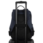 Bugatti - Sac à dos professionnel de la collection Hudson pour ordinateur portable jusqu’à 15,6 po - Bleu marine-Poche doublé anti-RFID