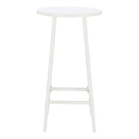 Zuo - Ren Table de bar - Blanc-Plateau en aluminium thermolaqué