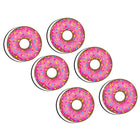 Ashley Productions - Effaceurs magnétiques pour tableau blanc, DonutFetti, lot de 6-Gomme à tableau blanc attrayante pour la décoration de la salle de classe